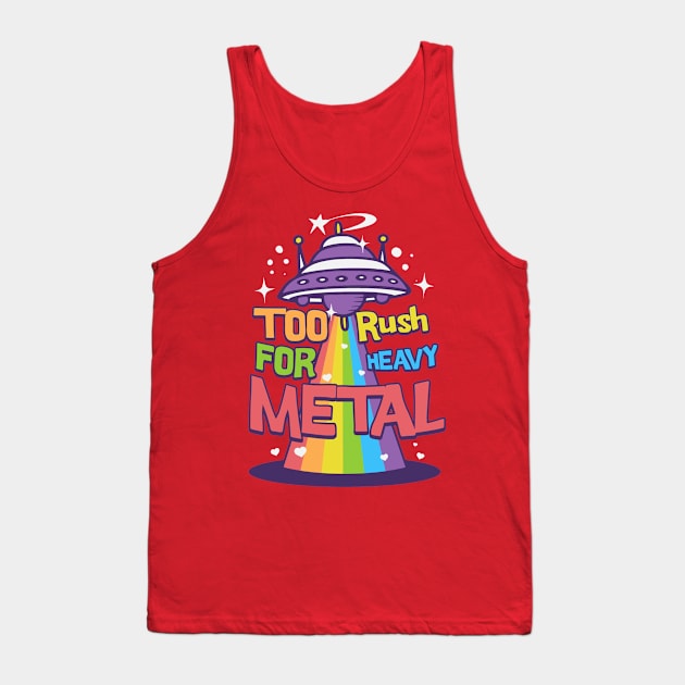 Too rush for metal Tank Top by Minyak Cimande